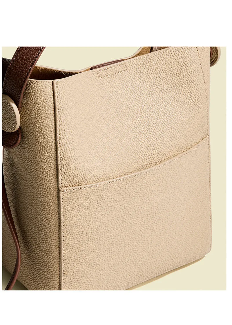 Pebbled Leather Shoulder & Crossbody Bag