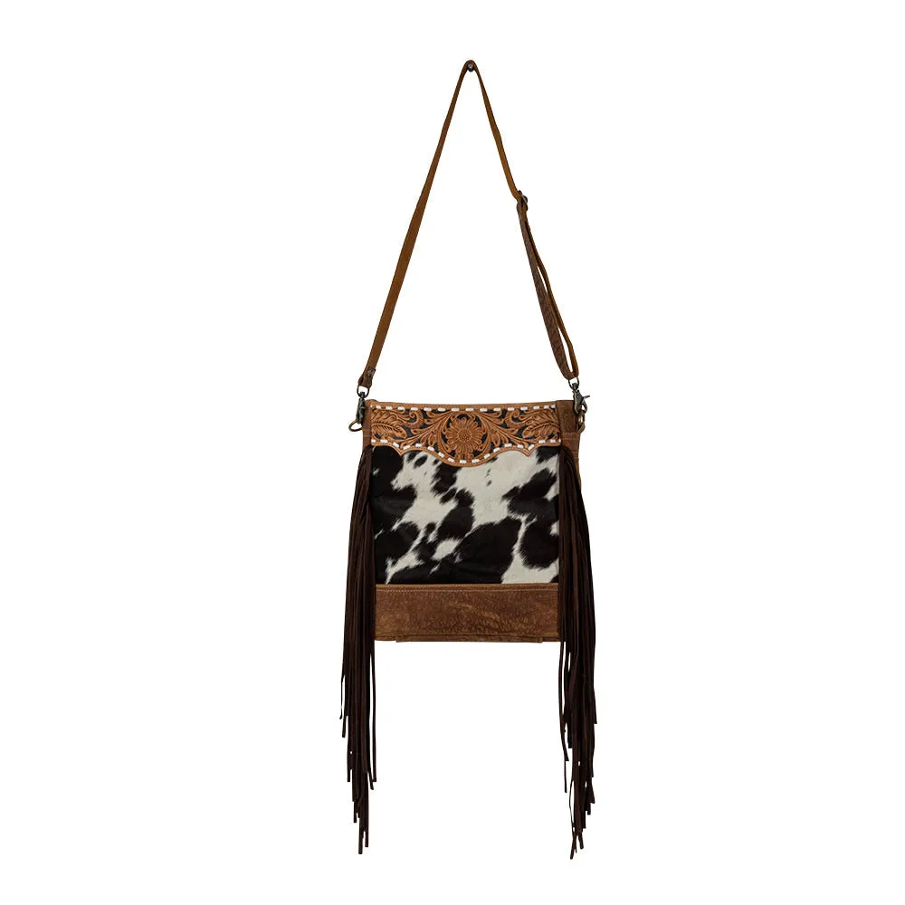 Plains Roundup Leather & Hairon Bag