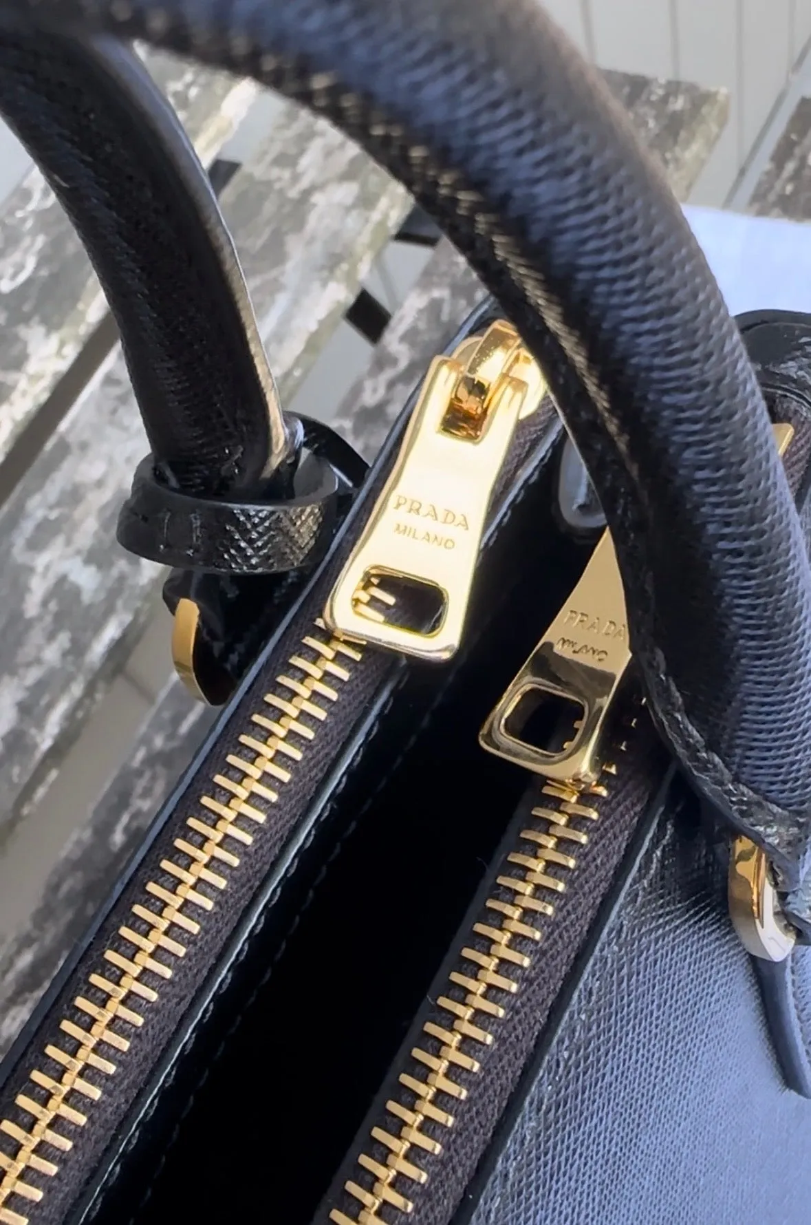 PRADA Galleria Saffiano Leather Mini Bag