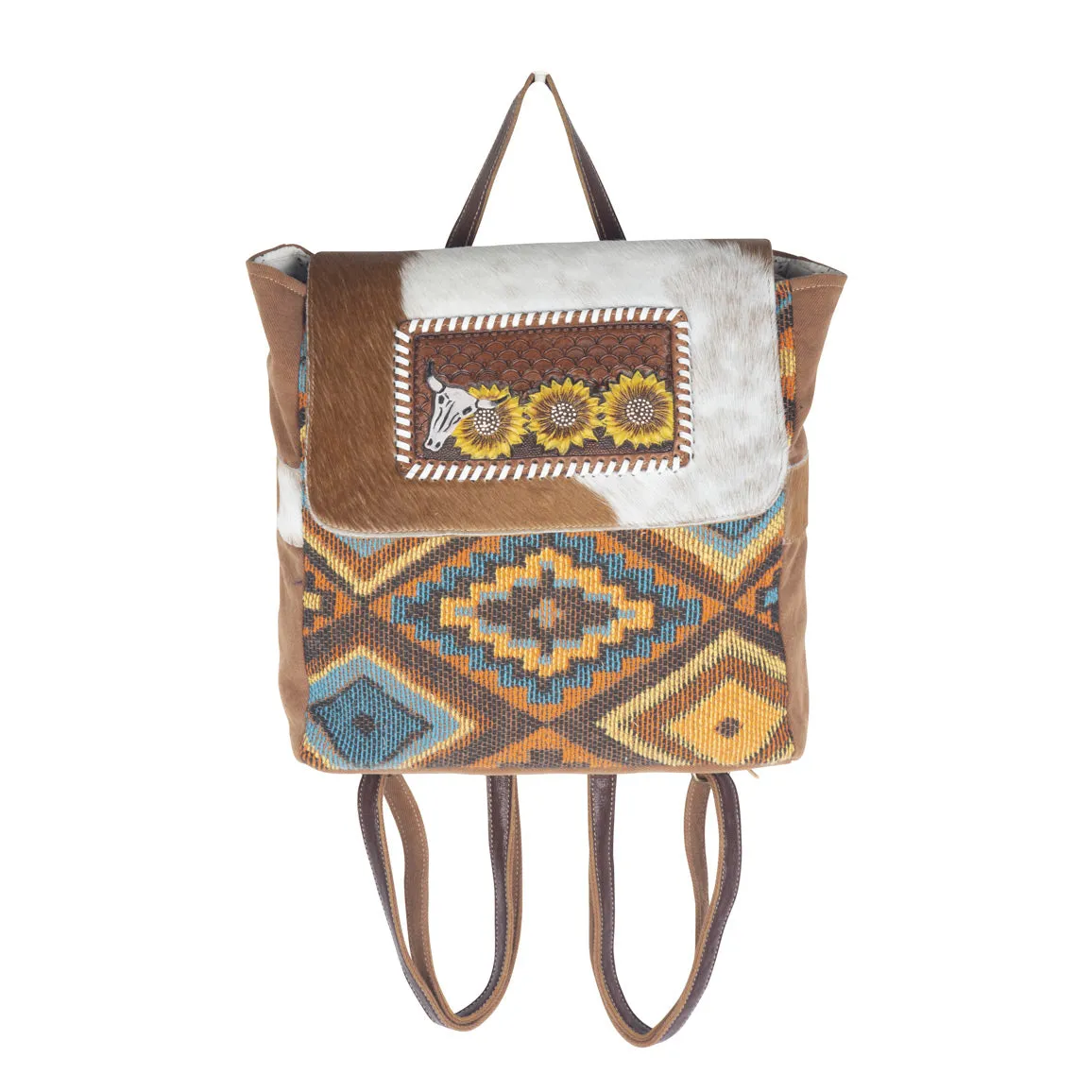 Primordial Hand-Tooled Bag