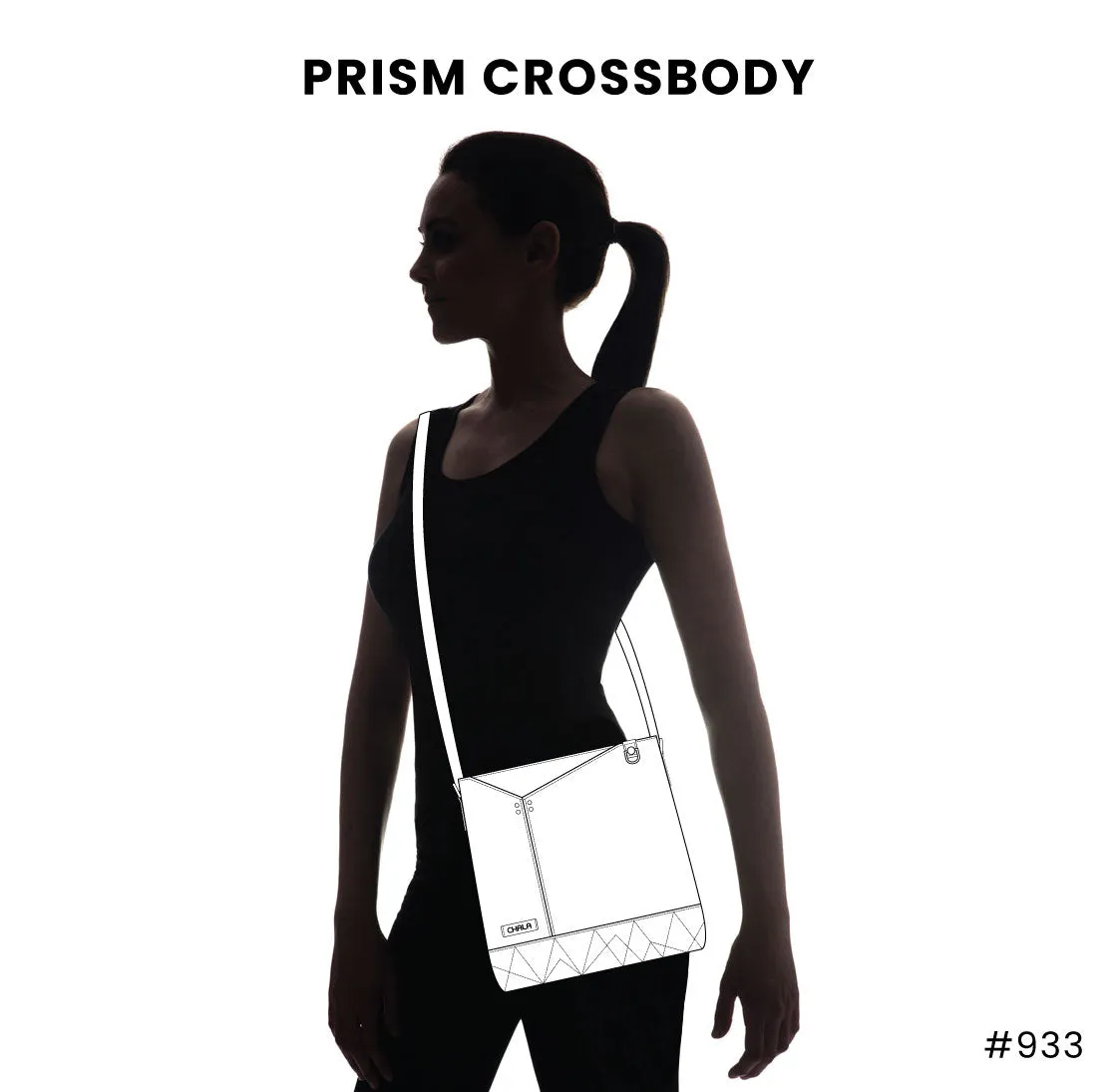 Prism Crossbody - Gray