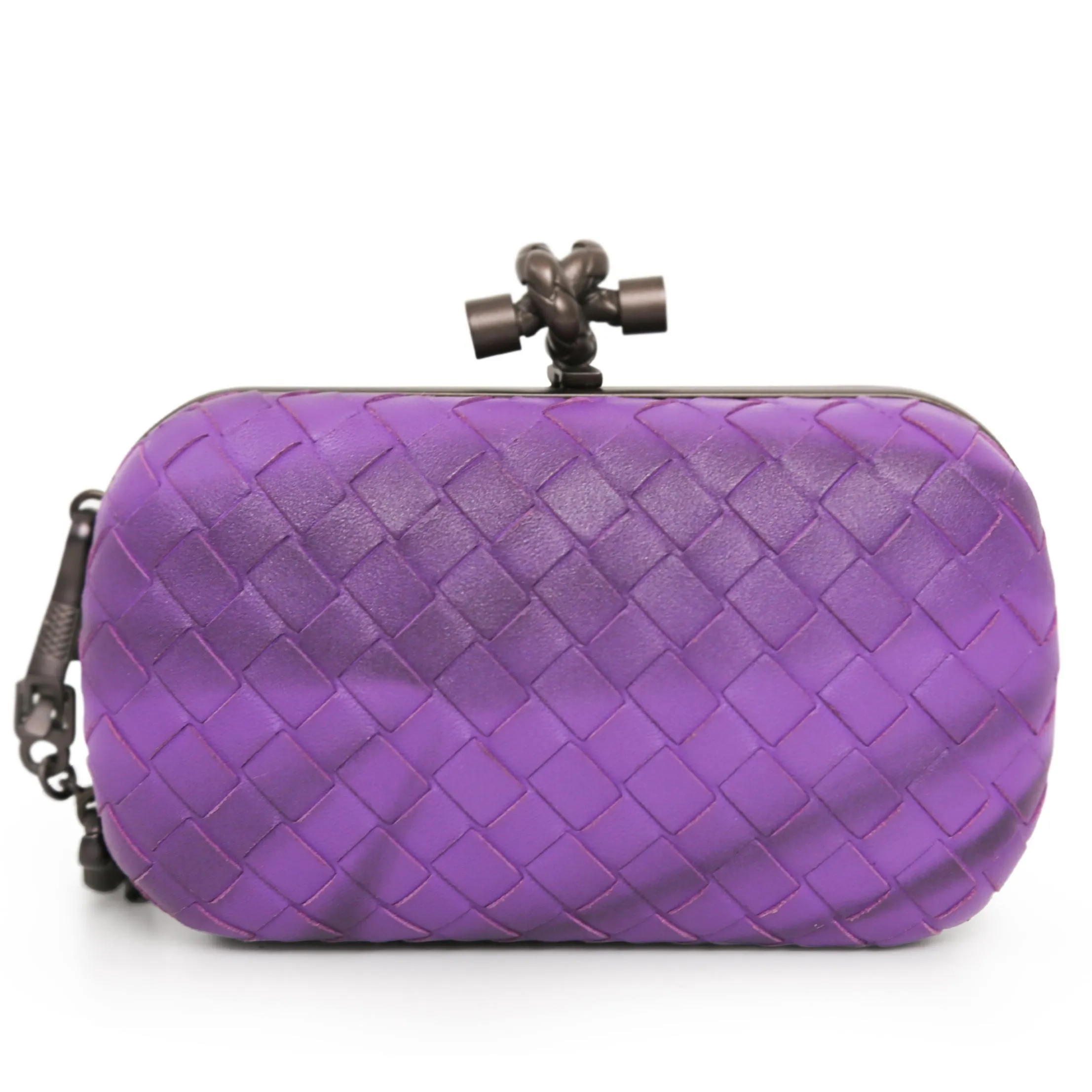 Purple Knot Cloth Pochette