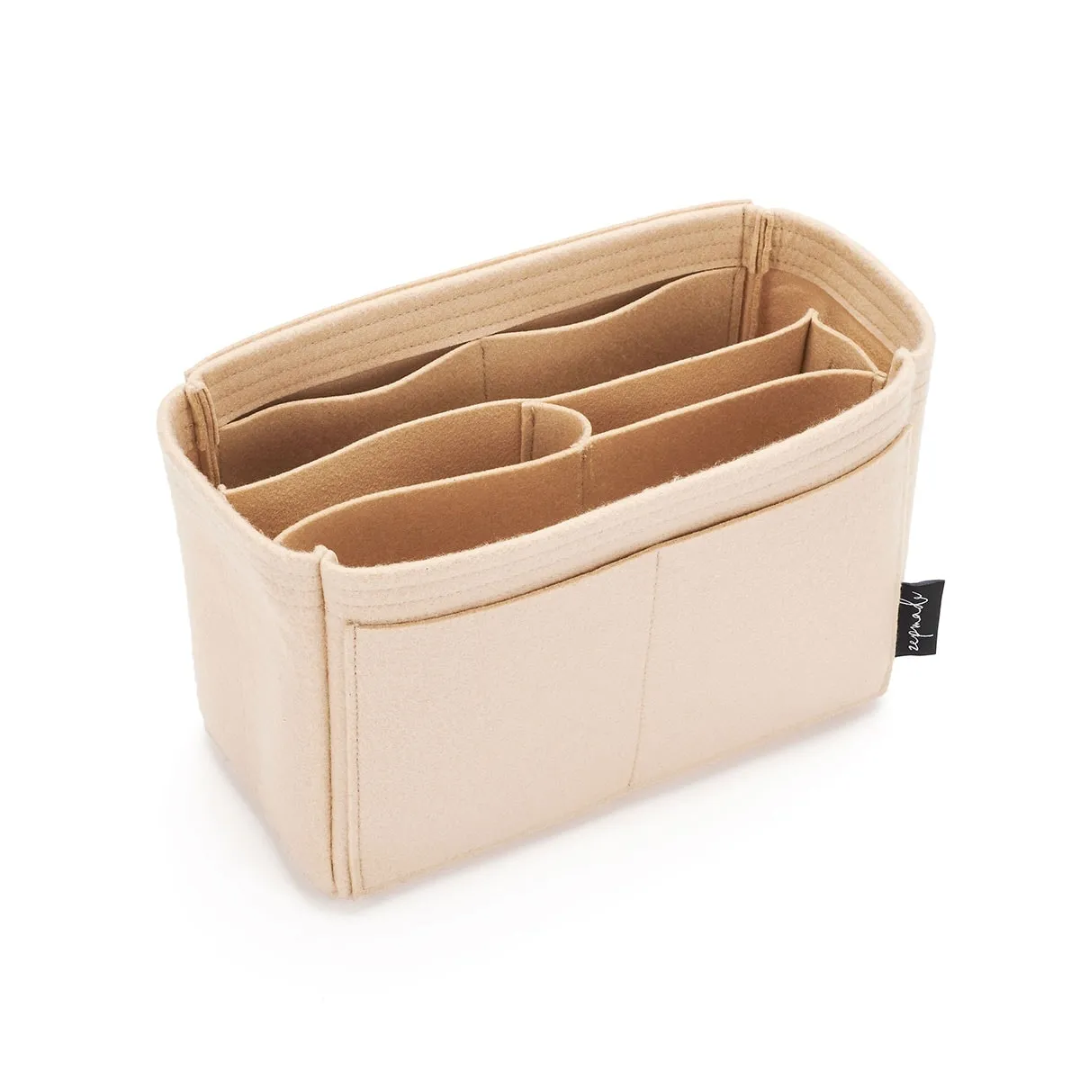 Purse Organizer Insert for Celine Luggage, Bag Organizer with Middle Compartment and Exterior Pockets