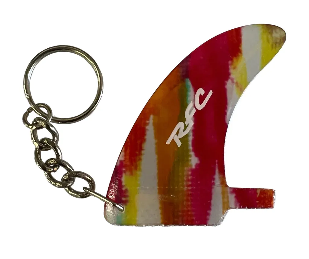 RAINBOW FIN CO (RFC) FIN KEYCHAIN