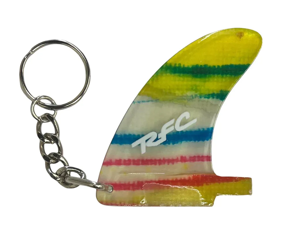 RAINBOW FIN CO (RFC) FIN KEYCHAIN