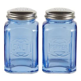 Retro Glass Salt and Pepper Shakers Set by RSVP