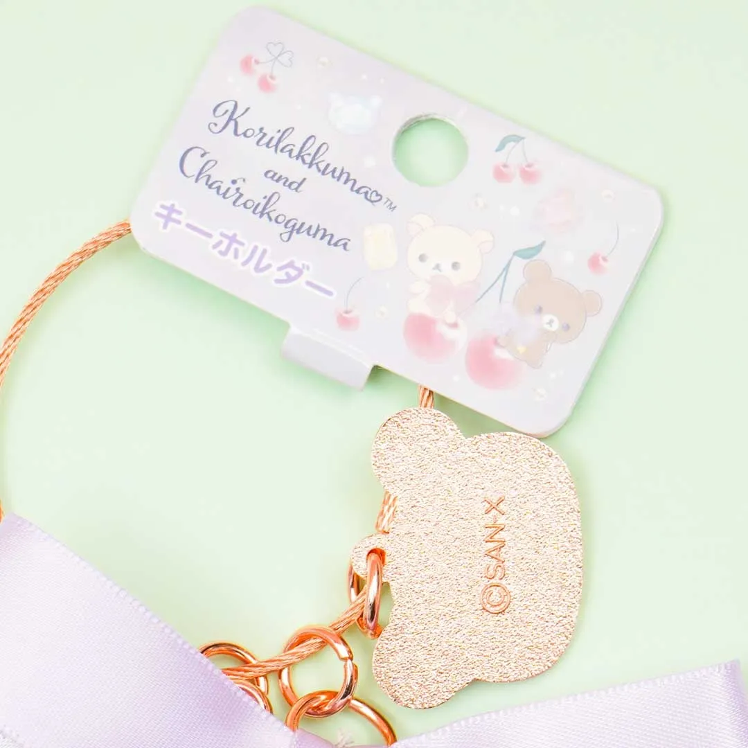 Rilakkuma Korikogu Jewel Cherry Keychain