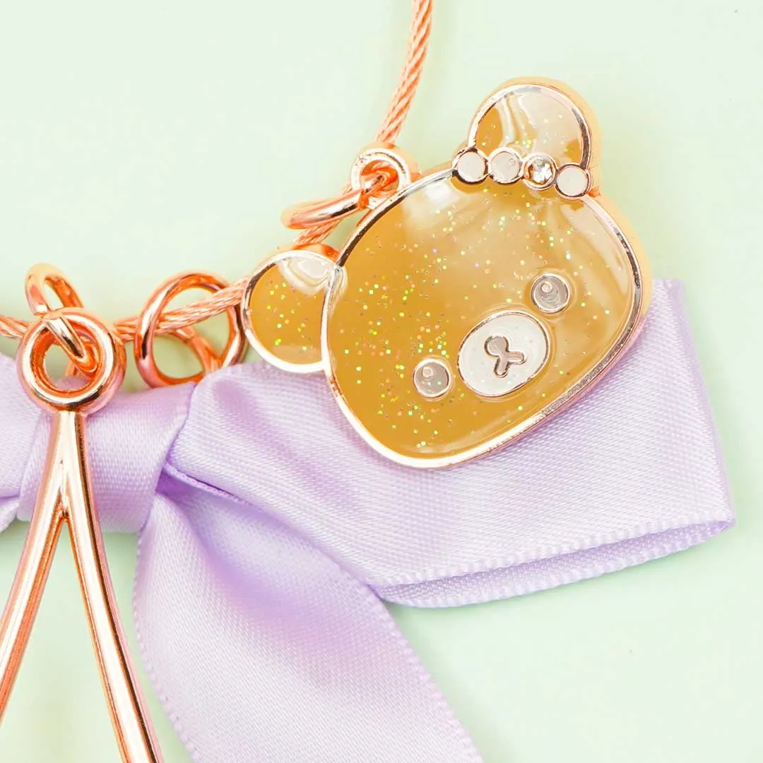 Rilakkuma Korikogu Jewel Cherry Keychain