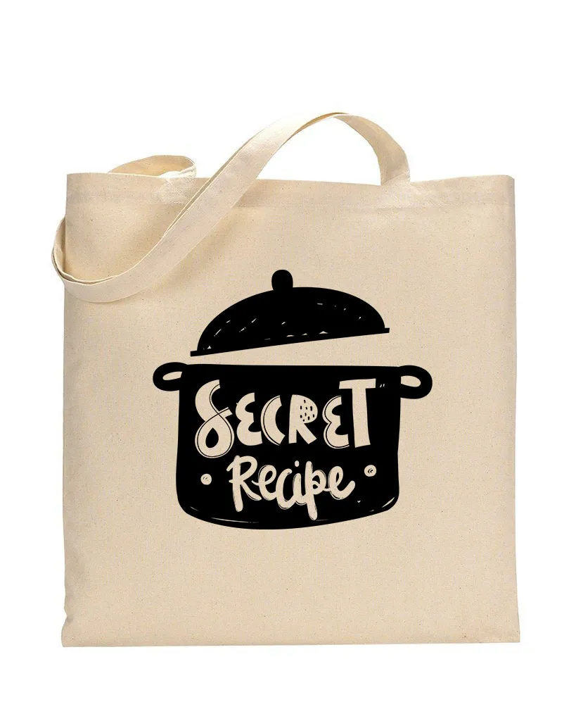 Secret Recipe Design - Bakery Tote Bags