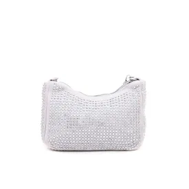 Silver Formal Shoulder Bag P36115