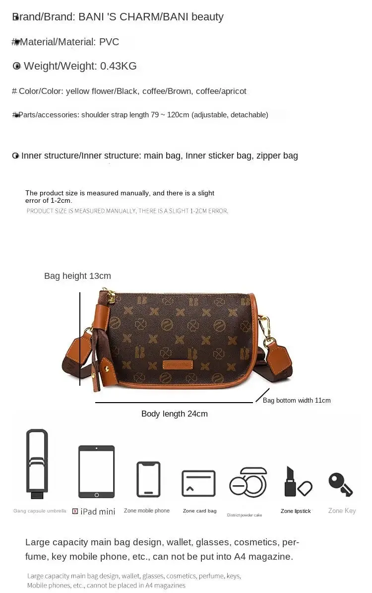 single shoulder bag New net red dumpling bag with light luxury senior sense large capacity presbyard broadband single shoulder crossbody bag C024