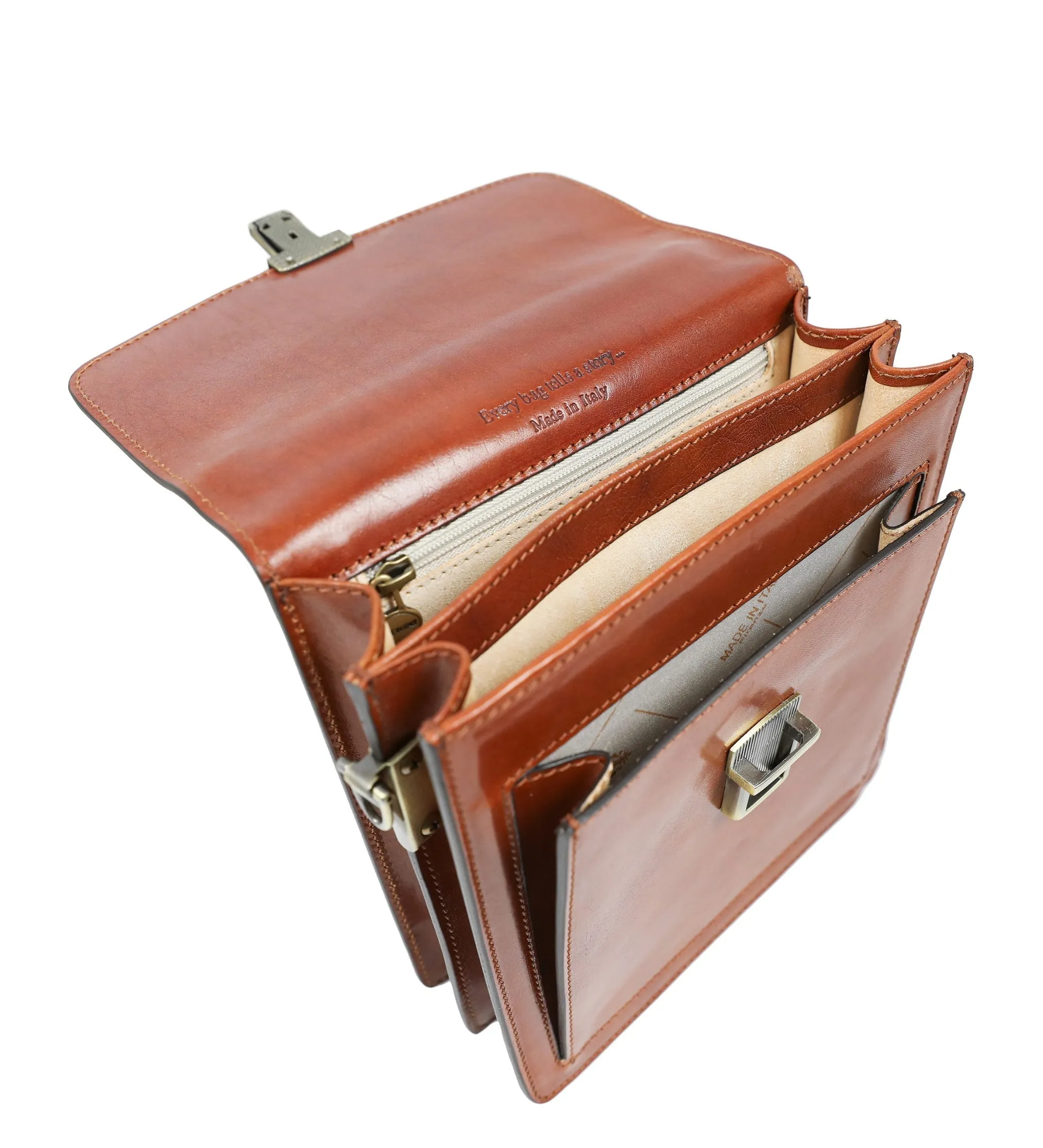 Small Leather Briefcase for Women - Walden