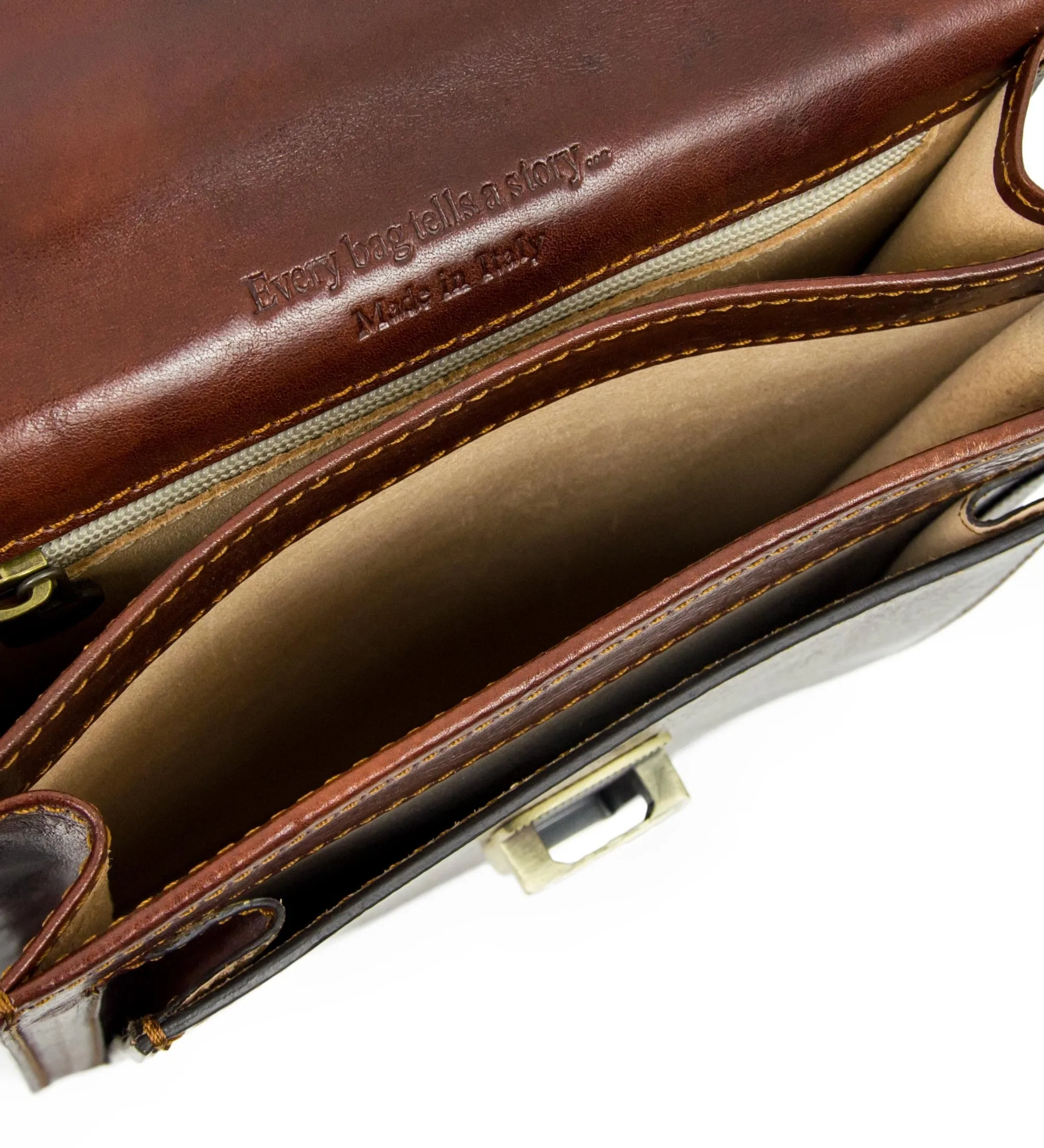 Small Leather Briefcase for Women - Walden