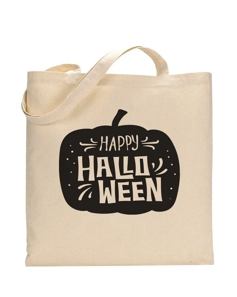 Spooky Pumpkin - Halloween Tote Bags