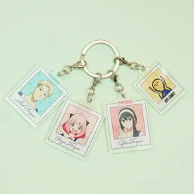 Spy x Family 4-Charm Acrylic Keychain