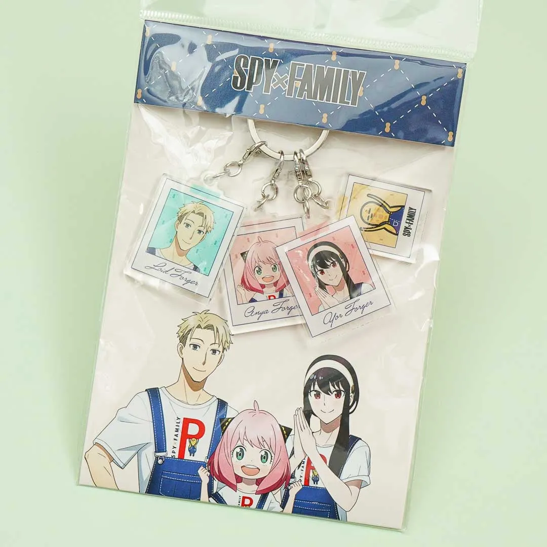 Spy x Family 4-Charm Acrylic Keychain