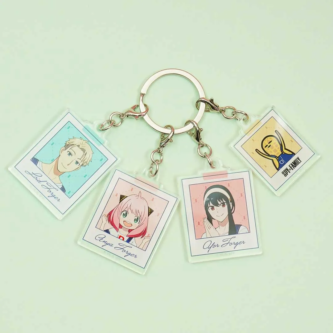 Spy x Family 4-Charm Acrylic Keychain