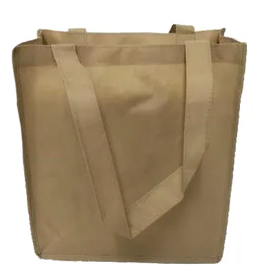 Standard Size Grocery Tote Bag W/Gusset - GN28