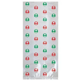 Super Mario Bros. Birthday Party Favour Bags, 9.5 x 4 x 1 Inches, 16 Count