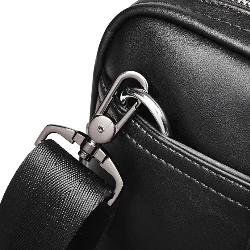 The Agent Leather Laptop Briefcase