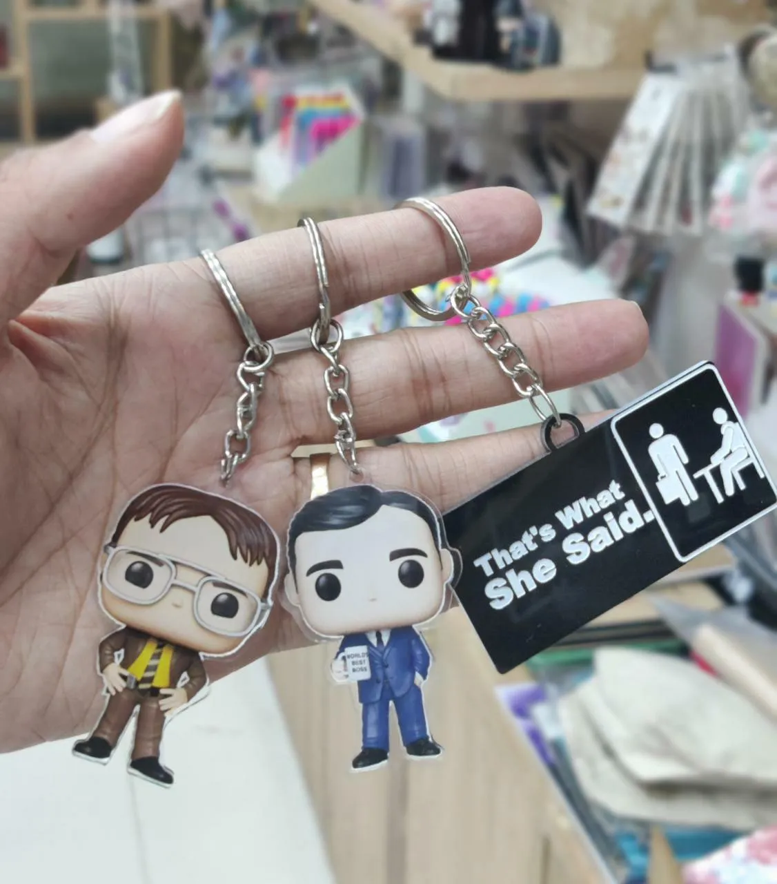 The Office - Keychains (Choose From Drop Down Menu)