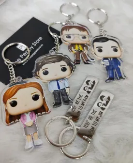 The Office - Keychains (Choose From Drop Down Menu)