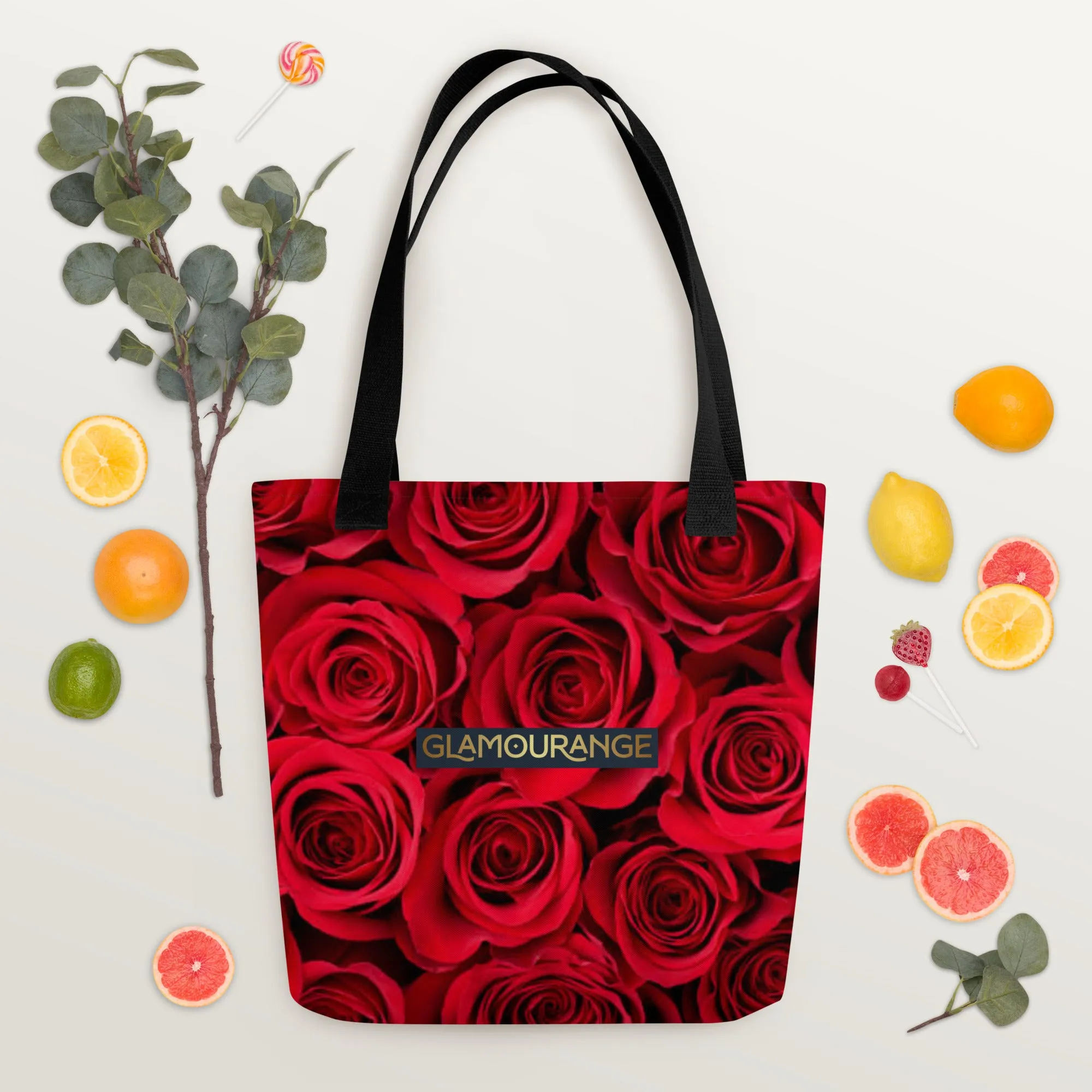 Tote Bag Women Designer (Flower Pattern 0018)