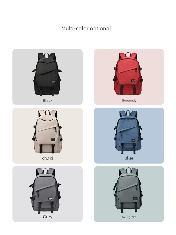 Travel Men's Simplicity All-Match Computer Women's Backpack