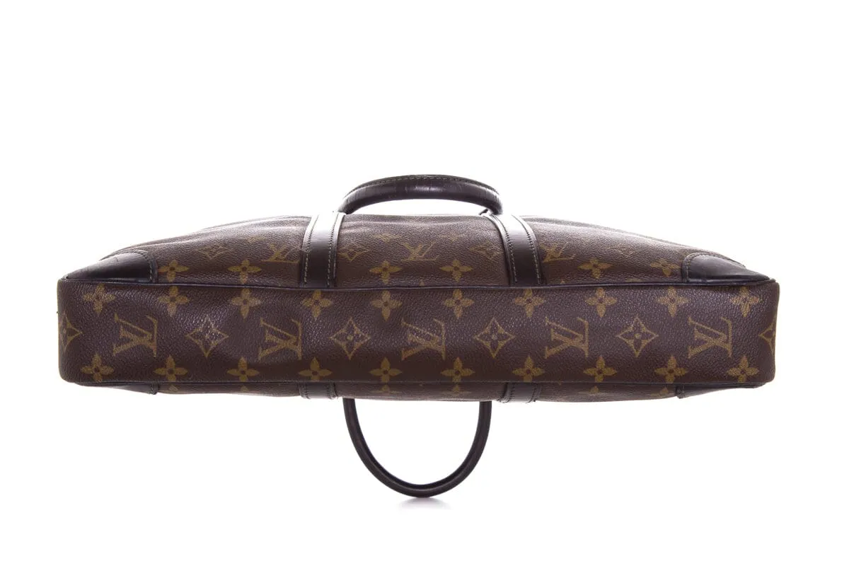 Trendy Inspired Louis Vuitton Vintage Voyage Monogram Briefcase