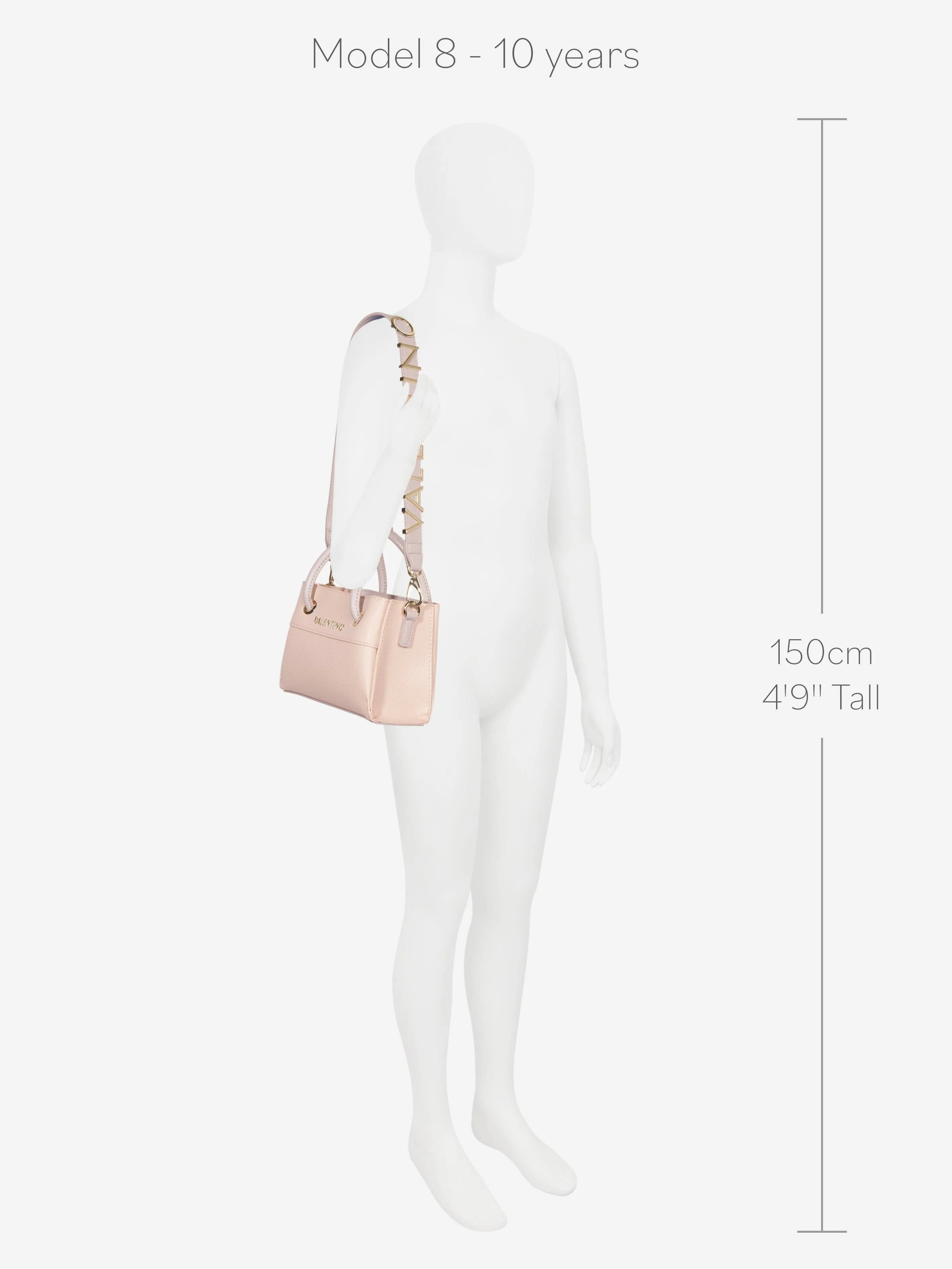 Valentino Girls Alexia Tote Bag in Pink