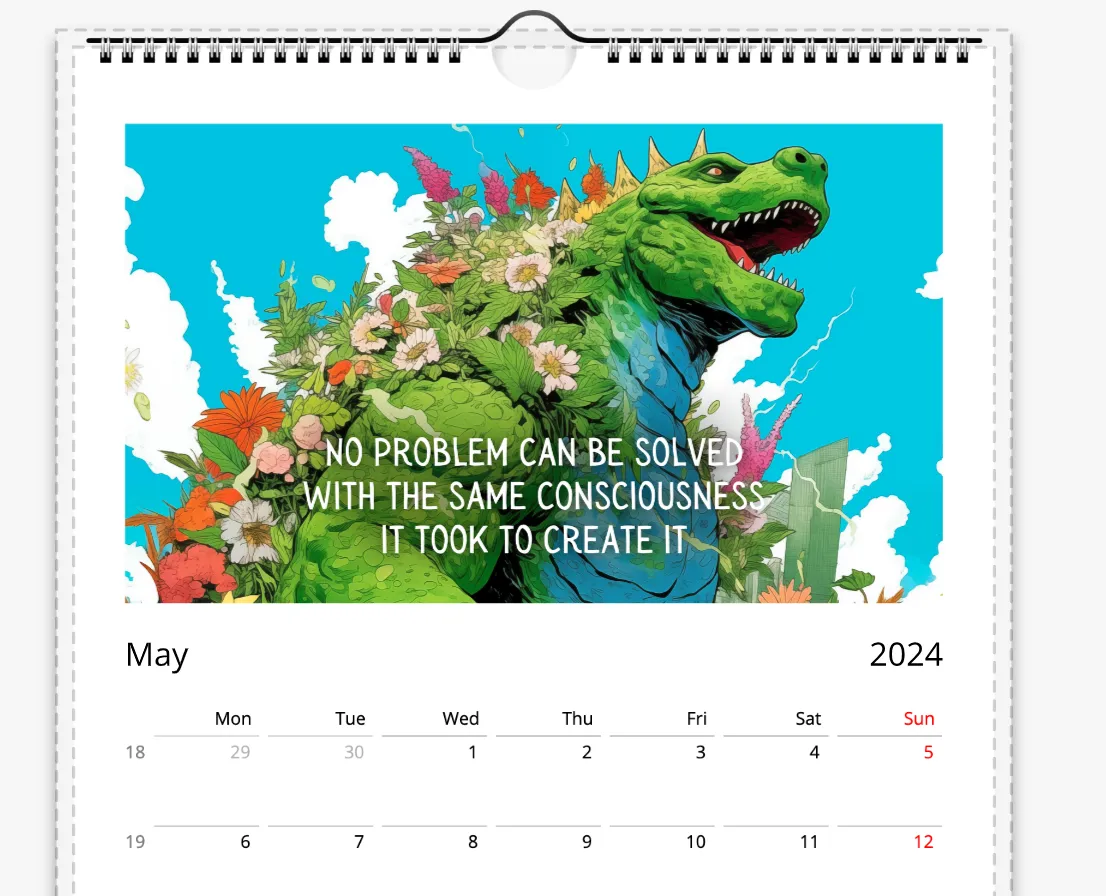 What if it's Actually Possible? Eco Futures Wall Calendar 2024 (Europe, Asia, Latin America, and Oceania)